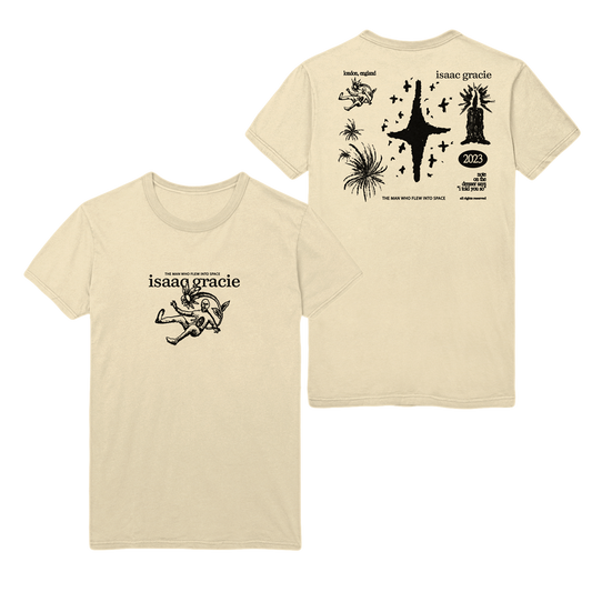 The Man Who Flew Into Space Natural T-Shirt