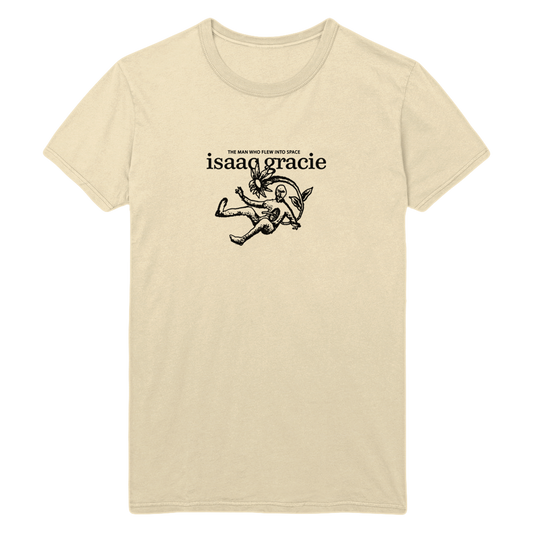 The Man Who Flew Into Space Natural T-Shirt